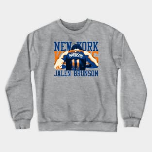 Jalen Brunson Graphic Art Crewneck Sweatshirt